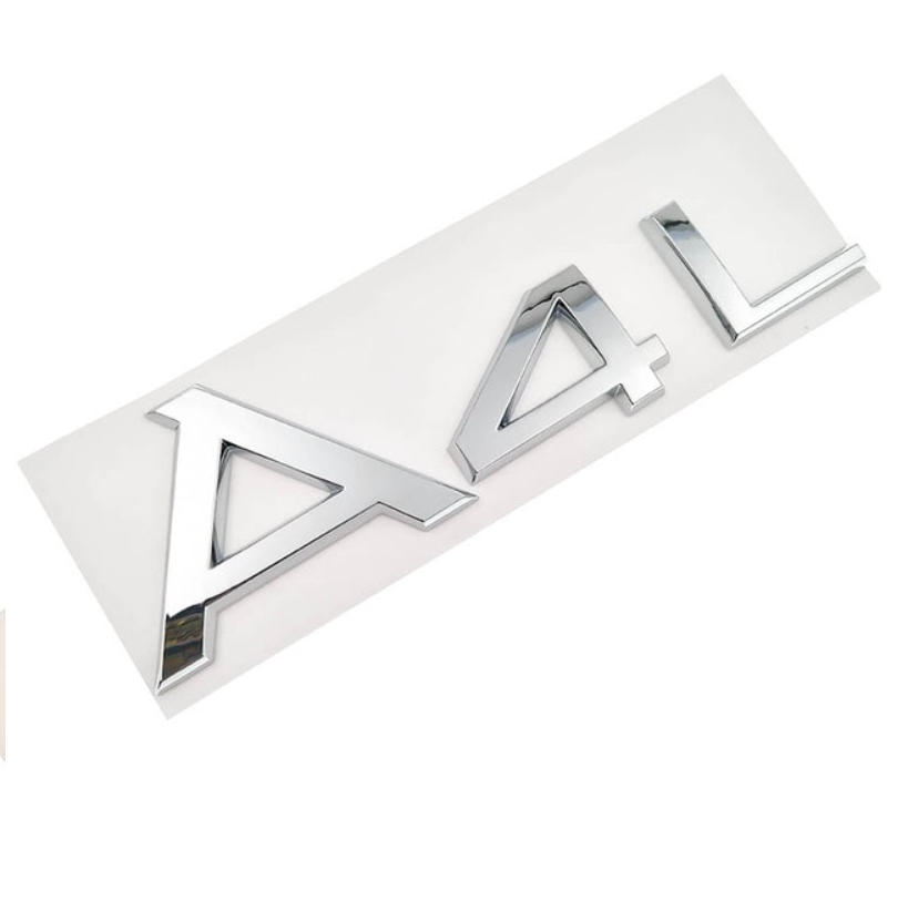 AUDİ A4 1998 - 2014 A4 L LONG KASA ARKA BAGAJ YAZISI - resim 1