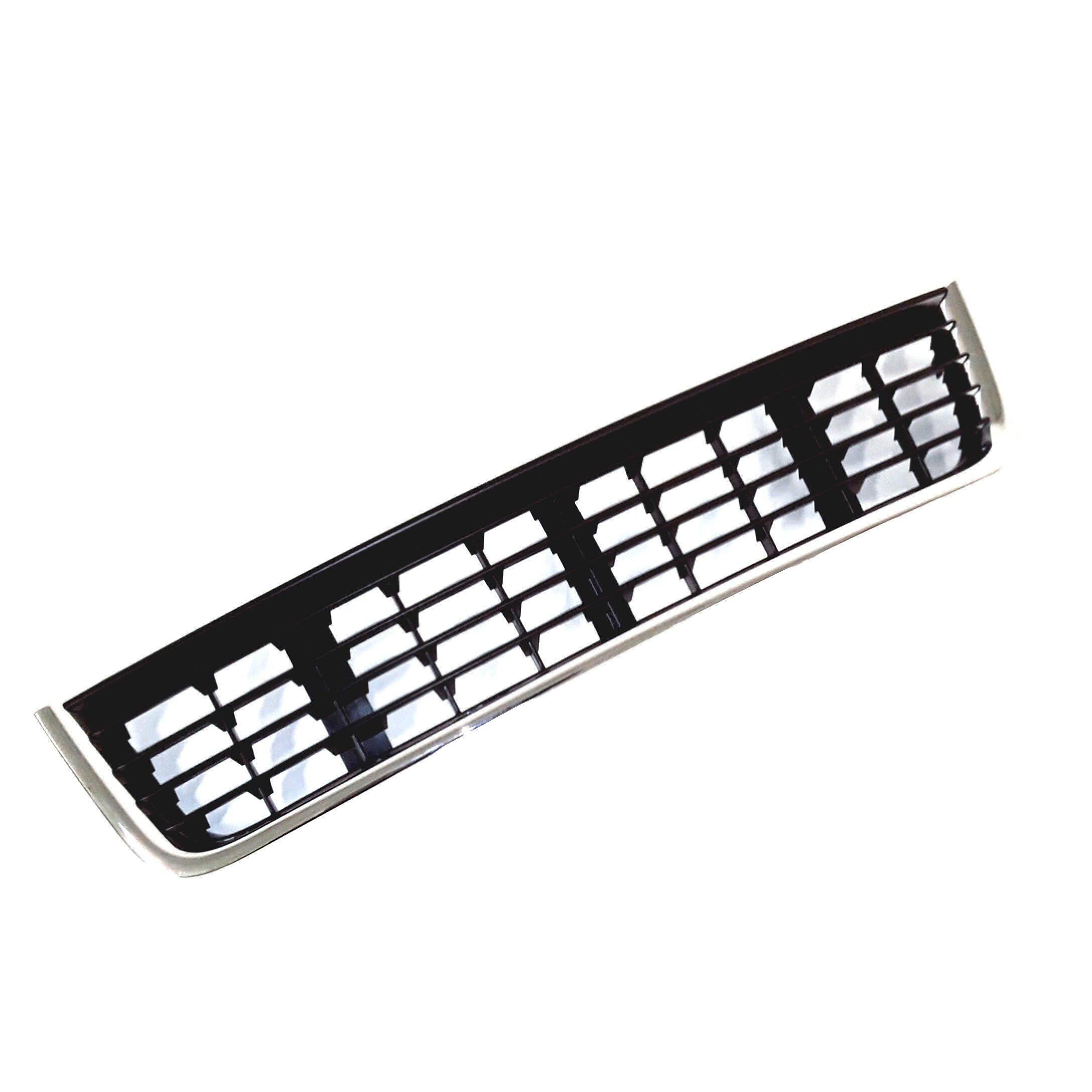 AUDİ A4 2001 - 2005 ÖN TAMPON ORTA IZGARA KROM - resim 1