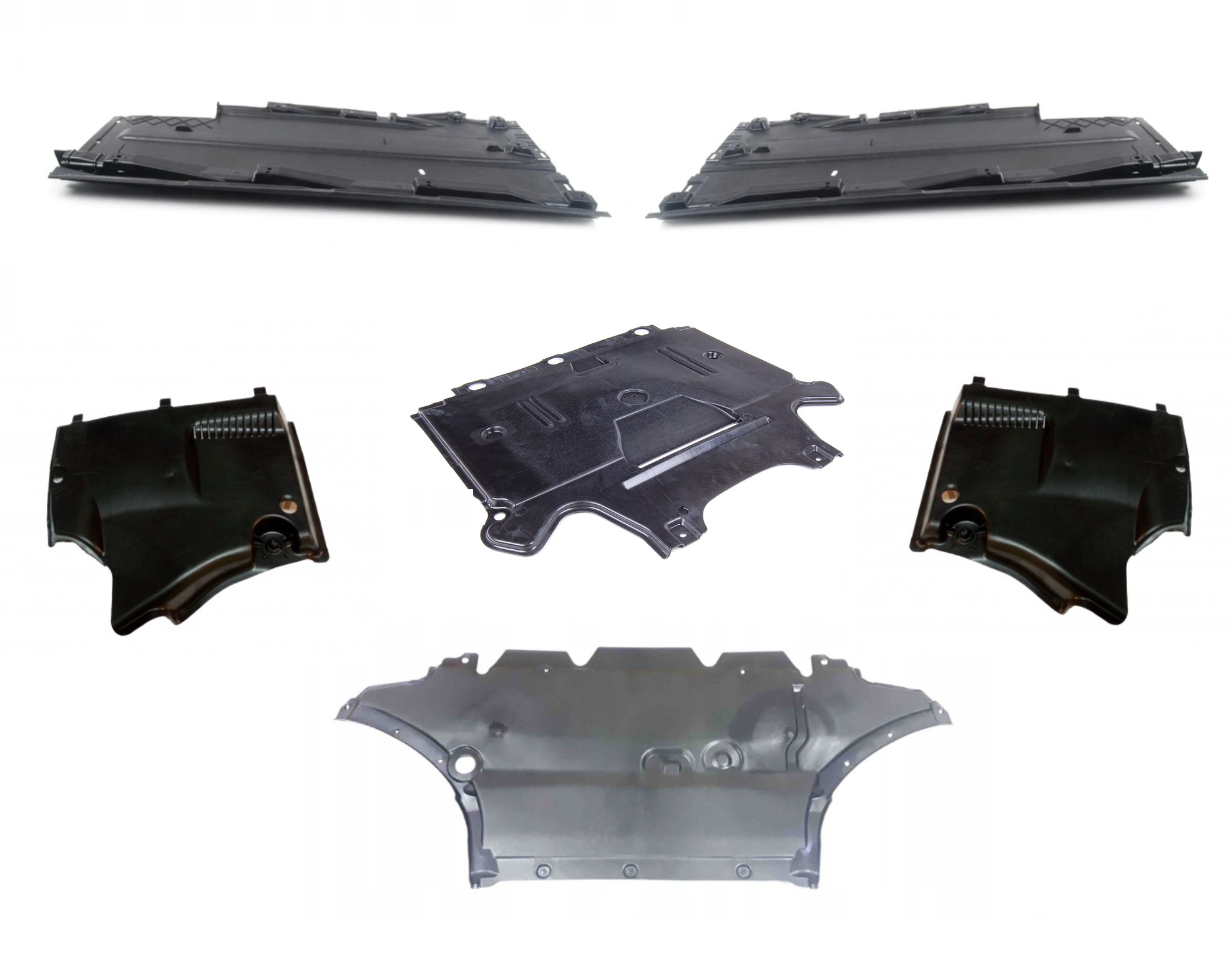 AUDİ A4 2009 - 2016 ŞANZUMAN ORTA SAĞ SOL ALT MUHAFA SET 7 PARÇA - resim 1