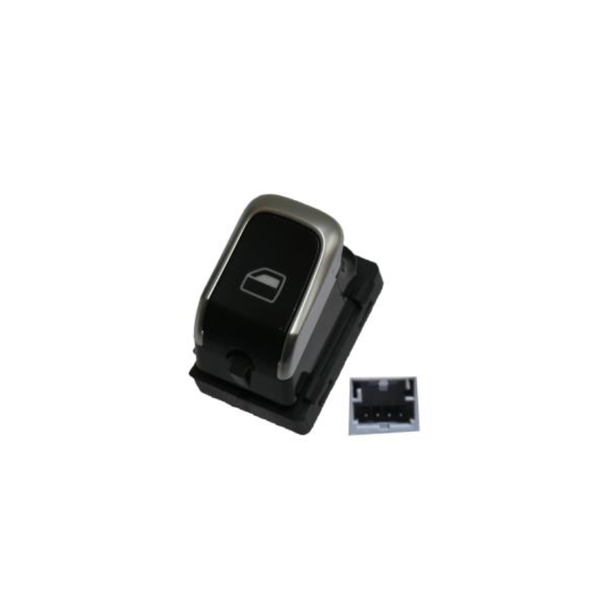 AUDI A5 2009 - 2016 TEKLİ CAM ANAHTARI KROM - resim 1