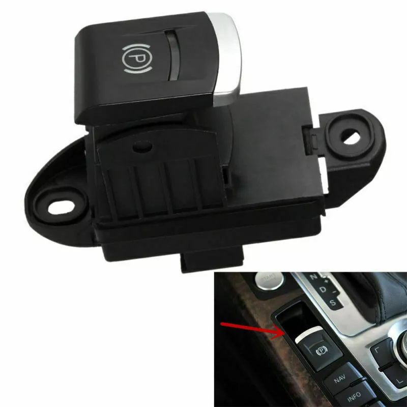 Audi A6 2008 - 2012 Elektronik El Fren Düğmesi-4F1927225C-1