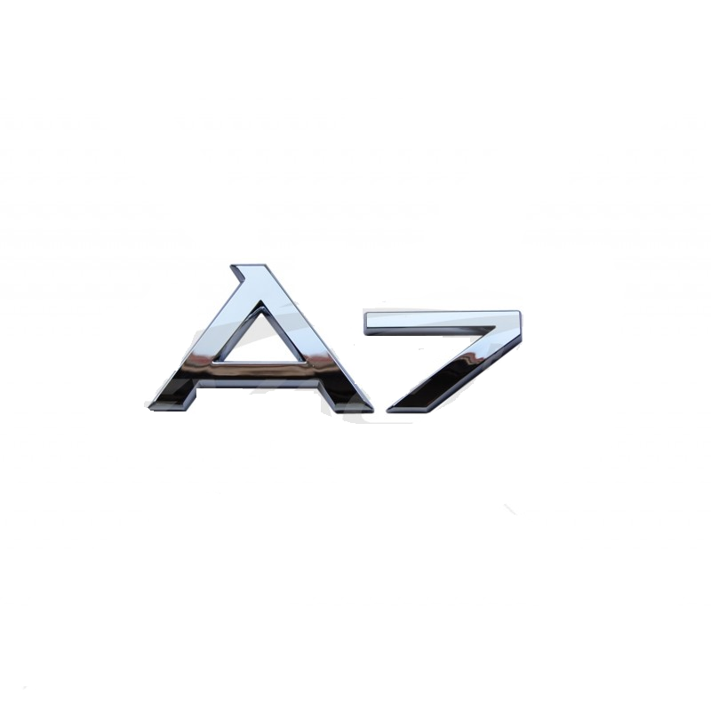 AUDİ A7 ARKA BAGAJ YAZISI KROM - resim 1
