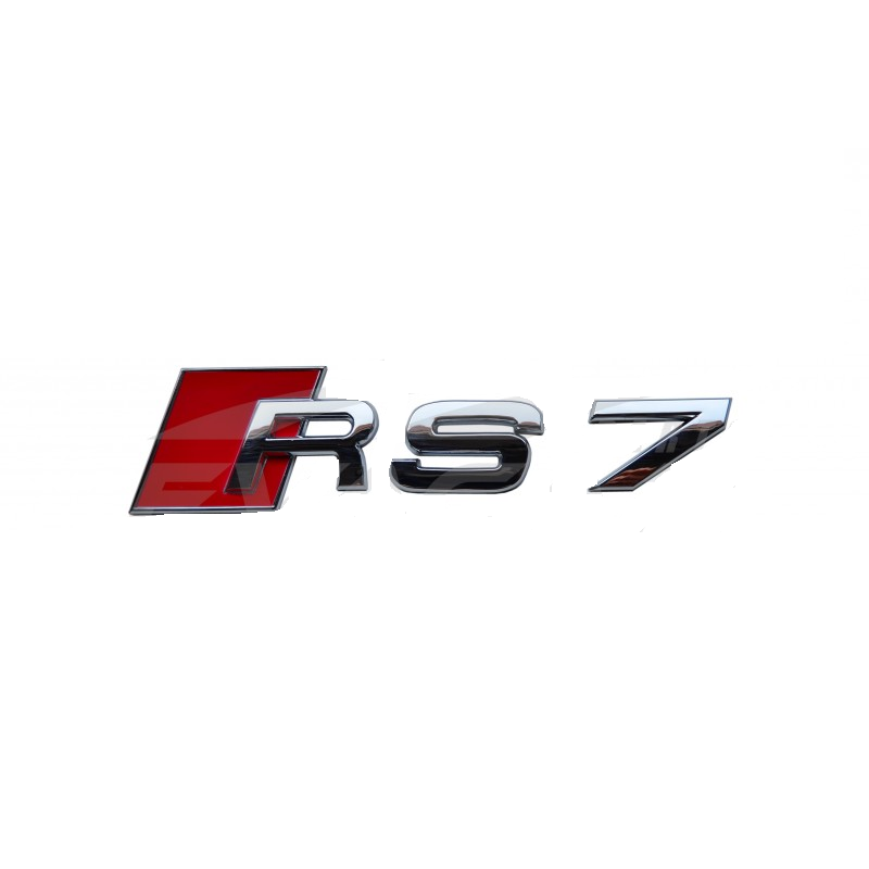 AUDİ RS7 ARKA BAGAJ YAZISI KROM - resim 1