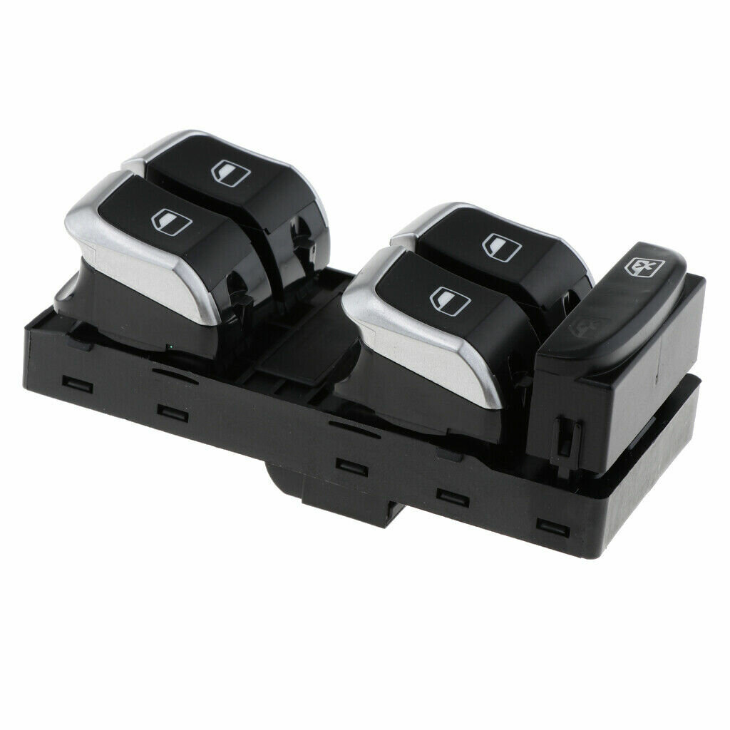 AUDİ S5 2008-2012 CAM AÇMA DÜĞMESİ ÖN DÖRTLÜ KROM - resim 1