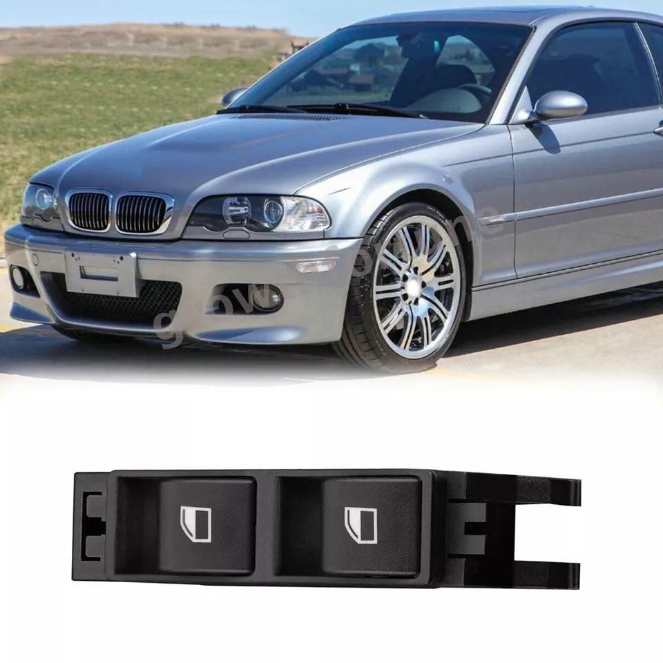 Bmw E46 2001 - 2006 Sağ Cam Açma Düğmesi Tuşu-61316902179-1