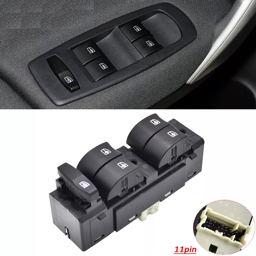 Renault Koleos 2008 - 2016 Sol Dörtlü Cam Açma Düğmesi-25401JY40B-1
