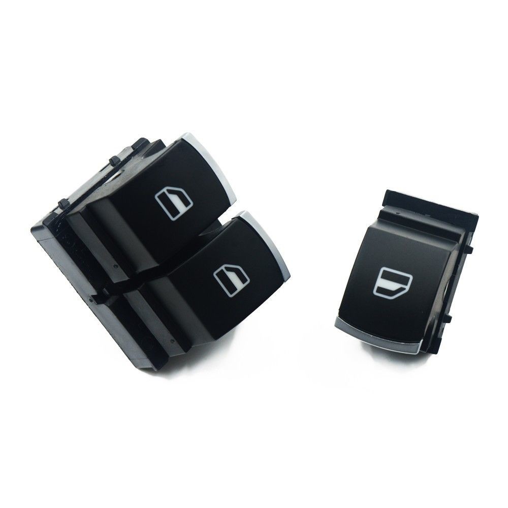 SEAT ALTEA 5P1 2003 - 2010 CAM AÇMA DÜĞMESİ KROM 2 ADET - resim 1
