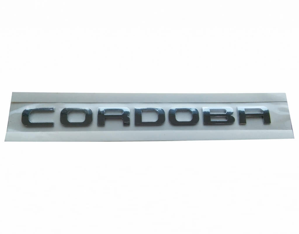 SEAT CORDOBA ARKA BAGAJ YAZISI KROM - resim 1