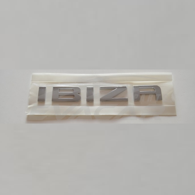 SEAT İBİZA ARKA BAGAJ YAZISI KROM - resim 1