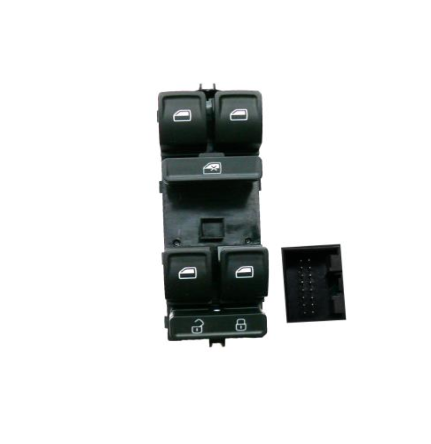 SEAT TOLEDO SOL ÖN 4 CAM ANAHTARI ŞOFÖR TARAFI OTOMATİKLİ 16 PİN - resim 1