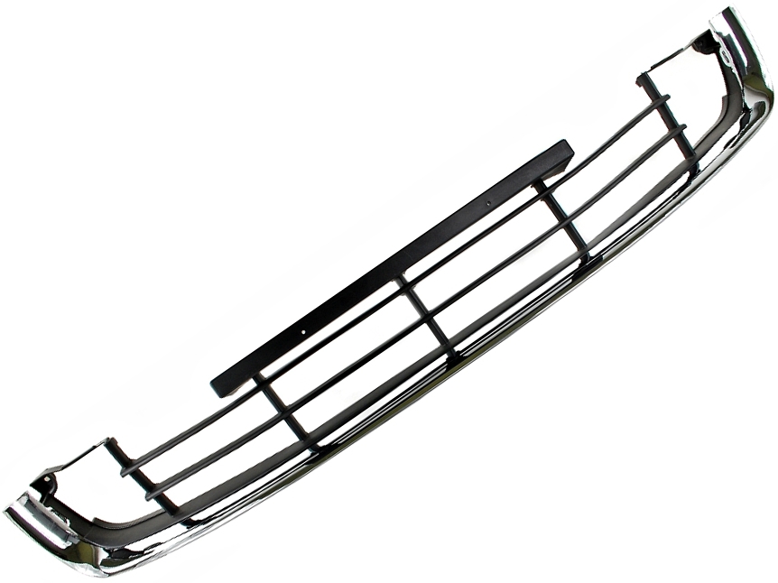 SKODA SUPERB 2009 - 2013 ÖN TAMPON ORTA IZGARA KROMLU - resim 1