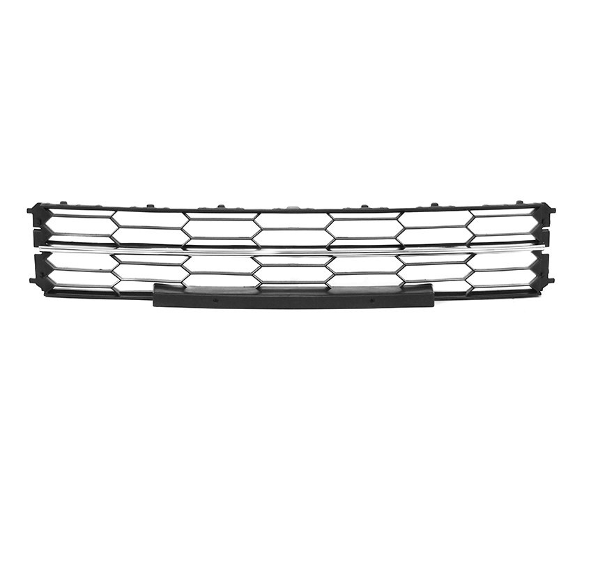 SKODA SUPERB 2013 - 2015 ÖN  TAMPON ORTA IZGARA KROM - resim 1