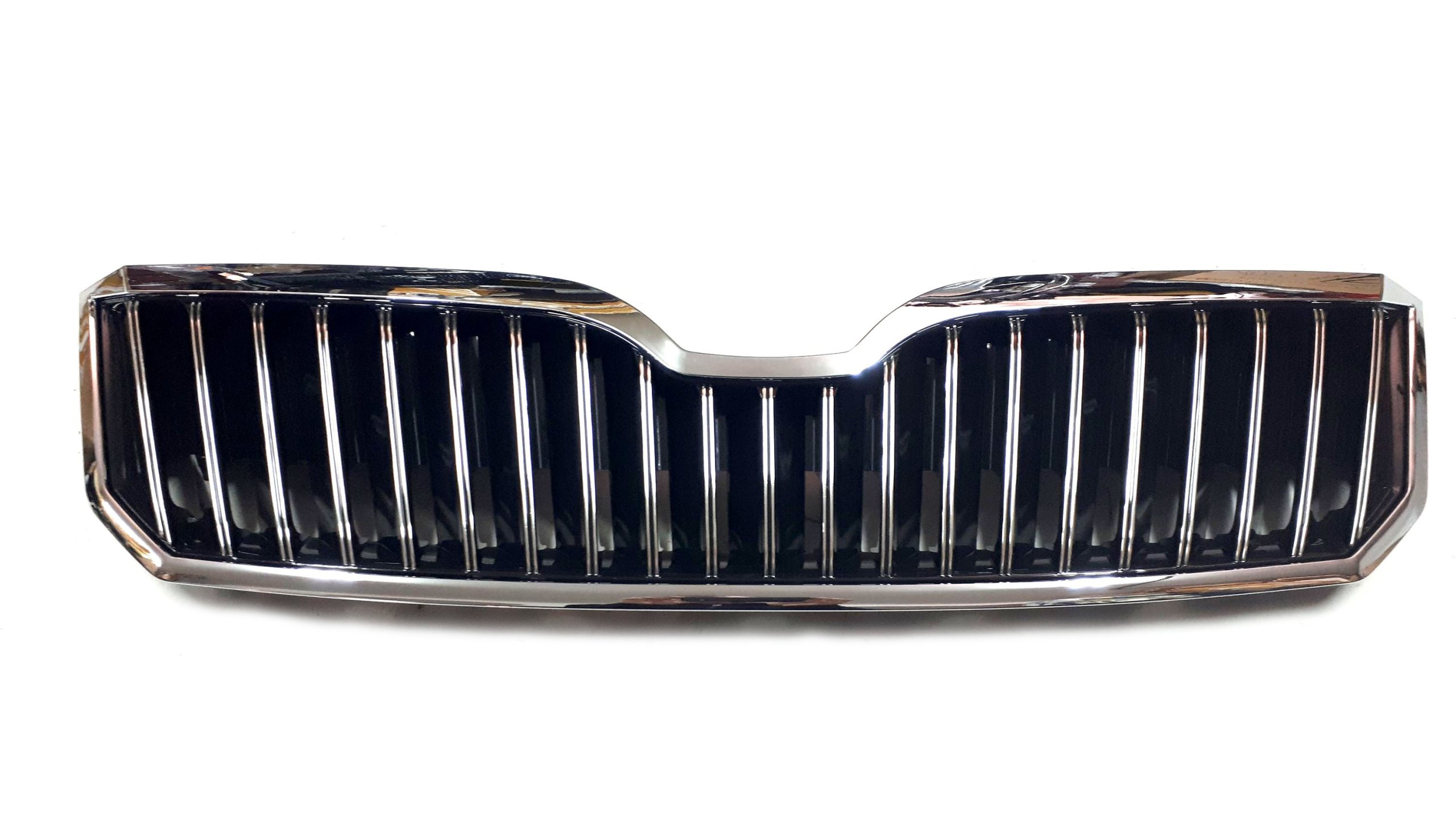SKODA SUPERB 2013 - 2015 ÖN PANJUR FULL KROM ÇERÇEVE - resim 1
