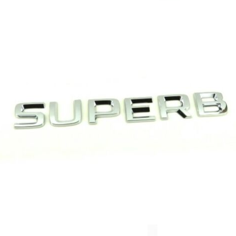 SKODA SUPERB 2013 - 2018  ARKA BAGAJ YAZISI - resim 1