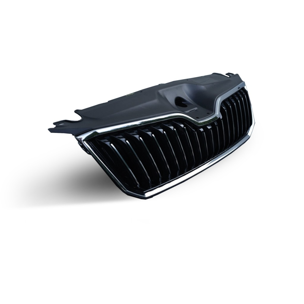 SKODA SUPERB 2015 - 2017 ÖN PANJUR KROMU ÜZERİNDE KOMPLE - resim 1