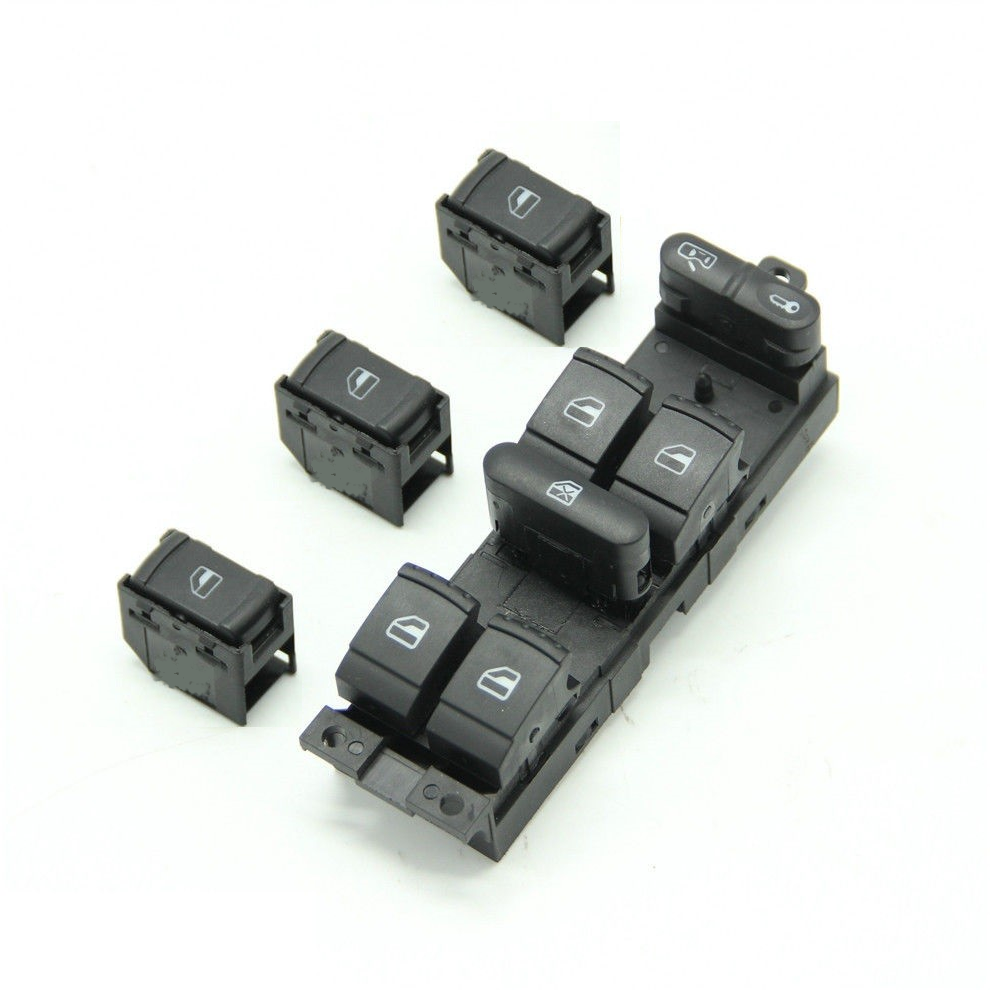 VOLKSWAGEN BORA 1998 - 2005 CAM DÜĞMESİ SET 4 PARÇA - resim 1