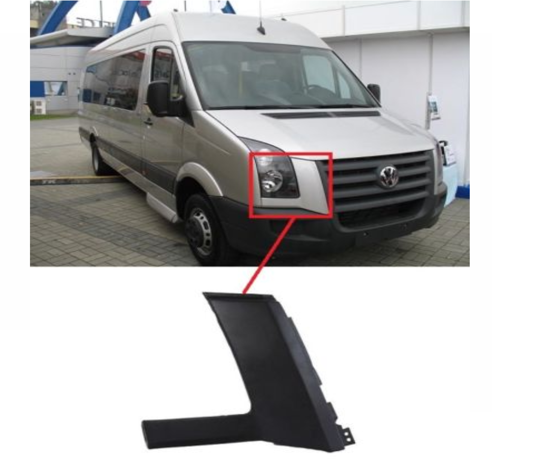 VOLKSWAGEN CRAFTER 2006 - 2016 SAĞ FAR ALT KAŞI - resim 1