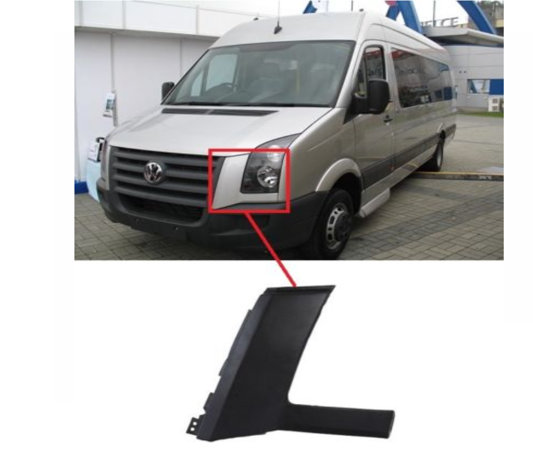 VOLKSWAGEN CRAFTER 2006 - 2016 SOL FAR ALT KAŞI - resim 1