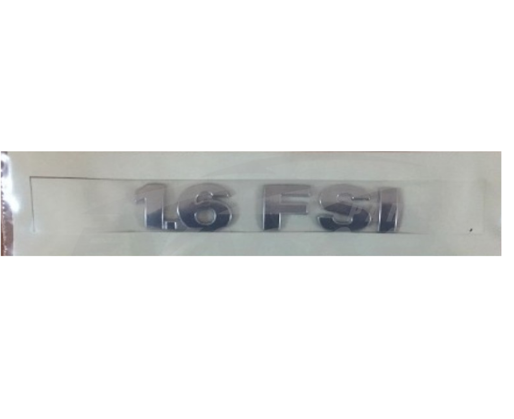VOLKSWAGEN GOLF 1.6 FSİ ARKA BAGAJ YAZISI KROM - resim 1