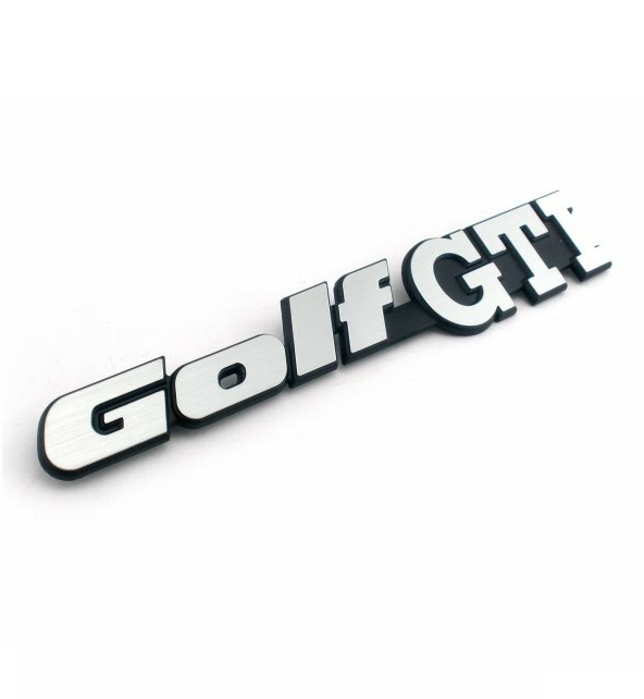 VOLKSWAGEN GOLF GTİ ARKA BAGAJ YAZISI - resim 1