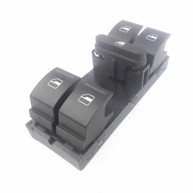 VOLKSWAGEN JETTA 2005 - 2011 DORT CAM ANAHTARI SİYAH RENK 10PIN - resim 1