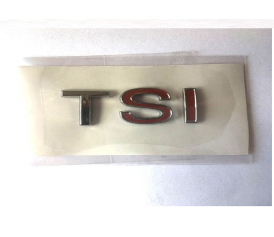 VOLKSWAGEN JETTA 2006 - 2010 TSİ ÇİFT KIRMIZI ARKA BAGAJ YAZISI - resim 1