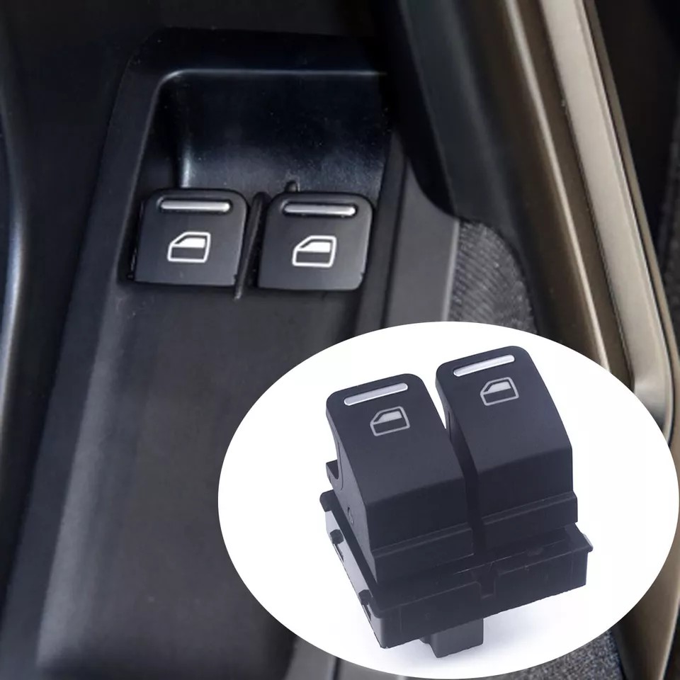 Volkswagen New Beetle 2012 - 2019 Sol Cam Açma Düğmesi Krom-5C5959857A-1