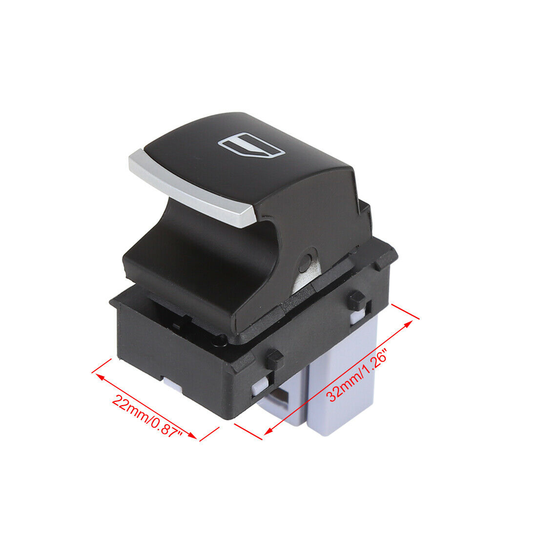 VOLKSWAGEN PASSAT 2006 - 2010 CAM AÇMA DÜĞMESİ TEKLİ - resim 1