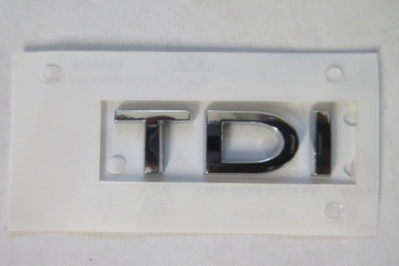 VOLKSWAGEN PASSAT 2006 - 2011 TDİ ARKA BAGAJ YAZISI DÜZ - resim 1