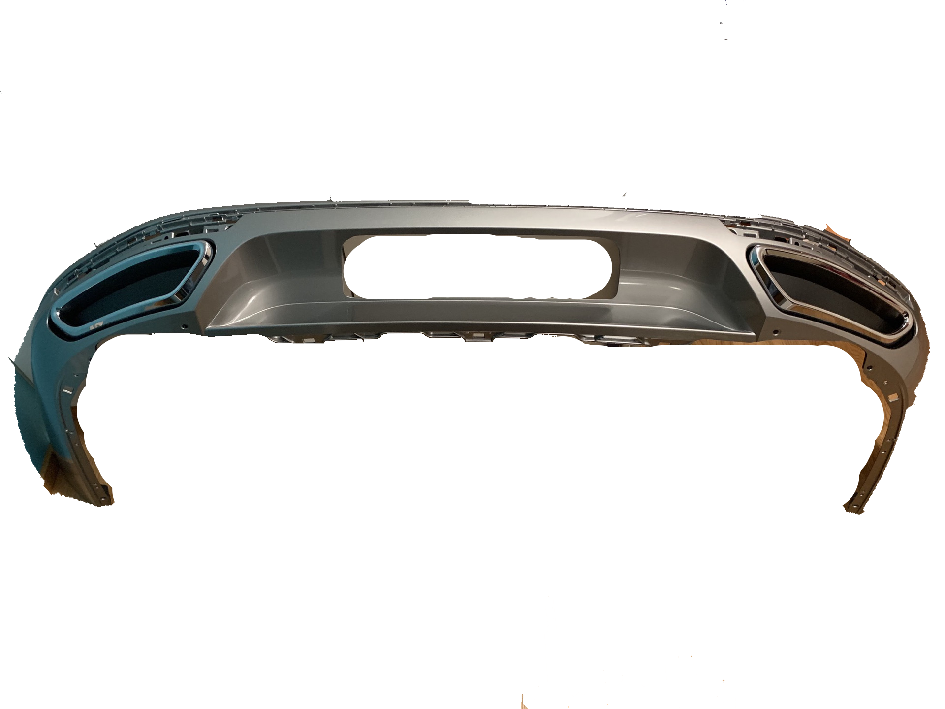 VOLKSWAGEN PASSAT 2015-2019 ARKA TAMPON ALT SPOİLER KROM ASTARLI - resim 1
