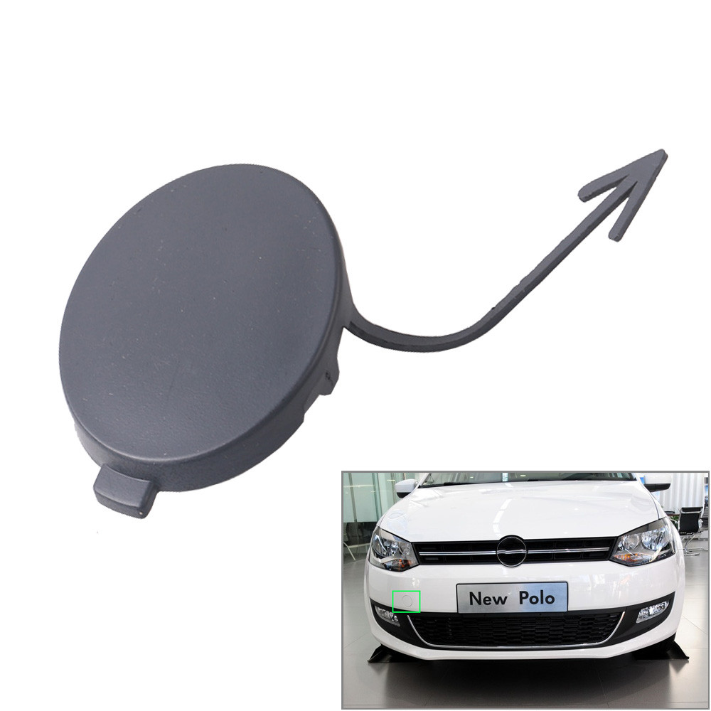 VOLKSWAGEN POLO 2010 - 2014 ÖN TAMPON ÇEKİ DEMİR KAPAĞI - resim 1