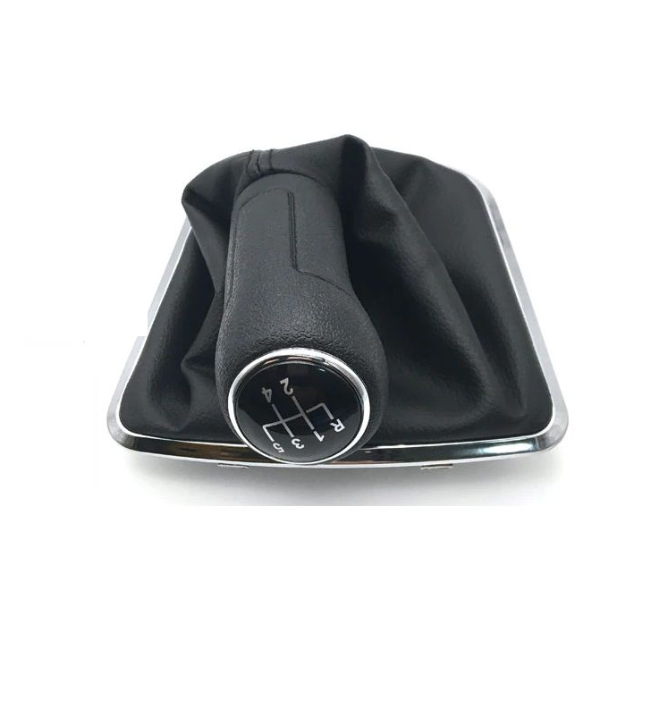 VOLKSWAGEN POLO 2010 - 2014 VİTES TOPUZU 5 İLERİ KROM ÇERÇEVE - resim 1