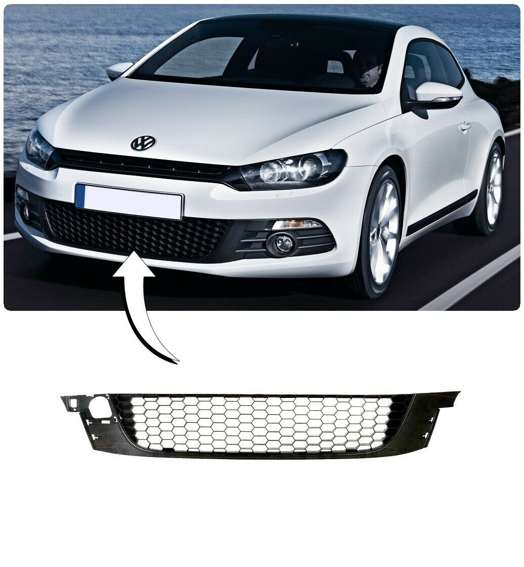 VOLKSWAGEN SCİROCCO 2008 - 2014 TAMPON IZGARASI ORTA - resim 1